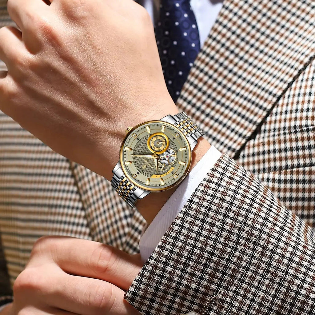 POEDAGAR Top Luxury Man Wristwatch Luminous Hollow Multi Shop24