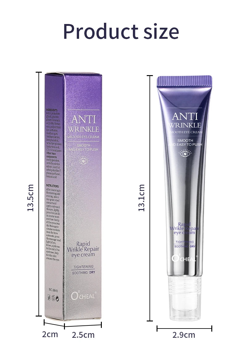 Anti Wrinkle Anti Dark Circle Eye Cream Roller