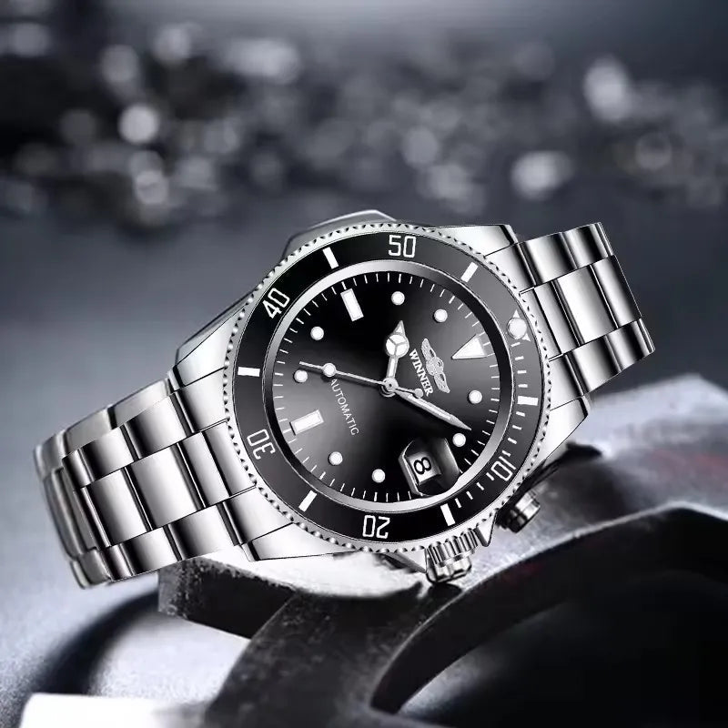 WINNER 002 Fashion Accessories Men's Automatic Mechanical Watch Luxury Multi Shop24
