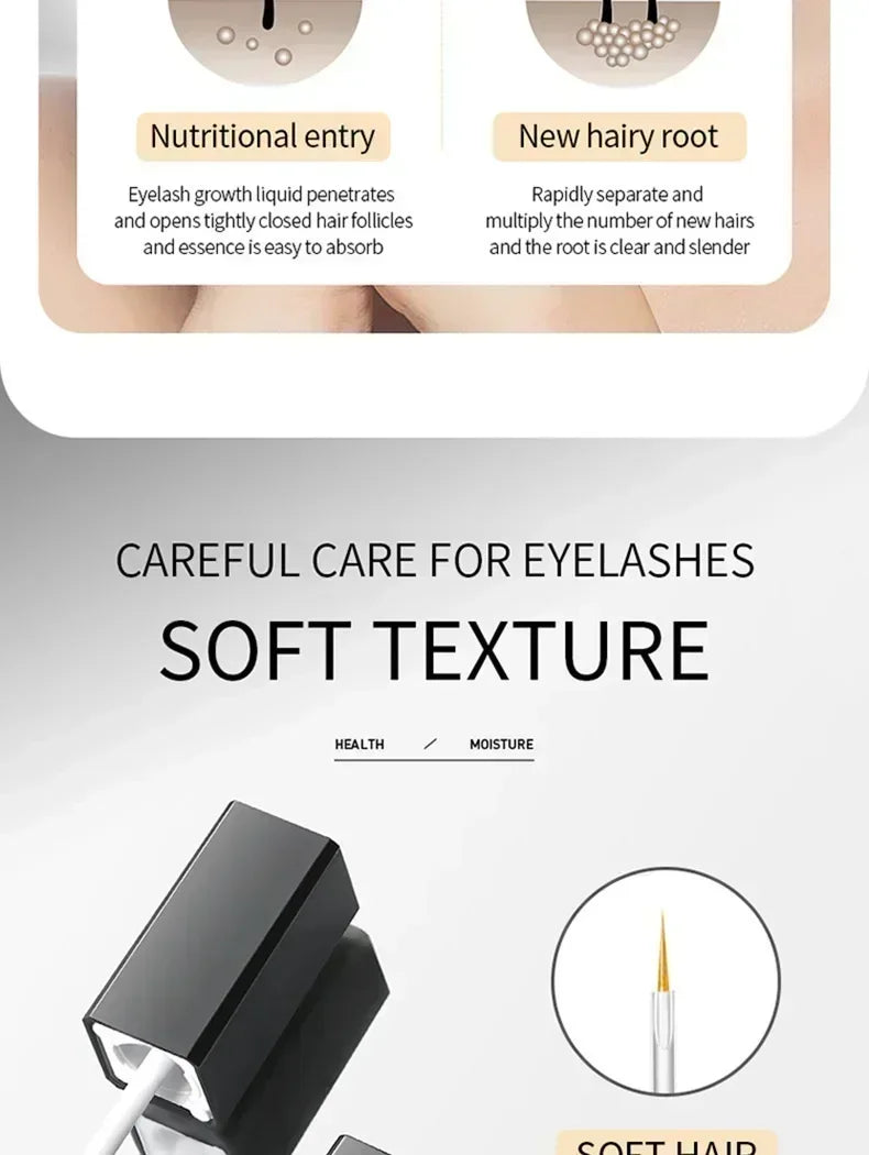 Fast Eyelash Growth Serum 7 Days Eyelash Eyebrow Growth Strong Makeup