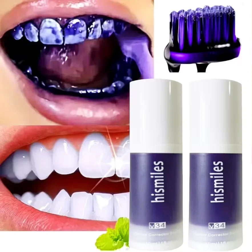 Purple Whitening Toothpaste  30ml - Multi Shop24