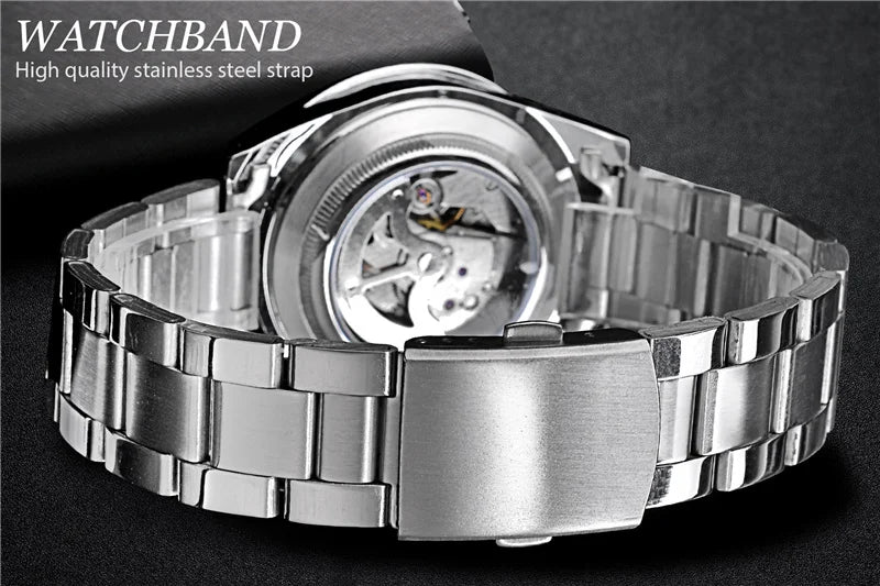 WINNER 002 Fashion Accessories Men's Automatic Mechanical Watch Luxury Multi Shop24