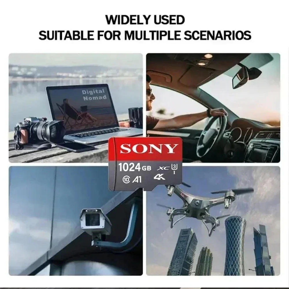 Sony Class10 Original Memory Card TF Flash Card 256GB 512GB 1TB Multi Shop24