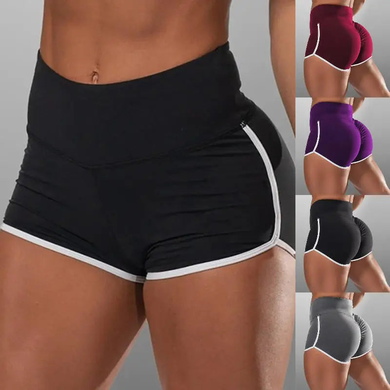 Sports Shorts Women High Waist Gym Shorts Female Cycling Shorts Running - Multi Shop24