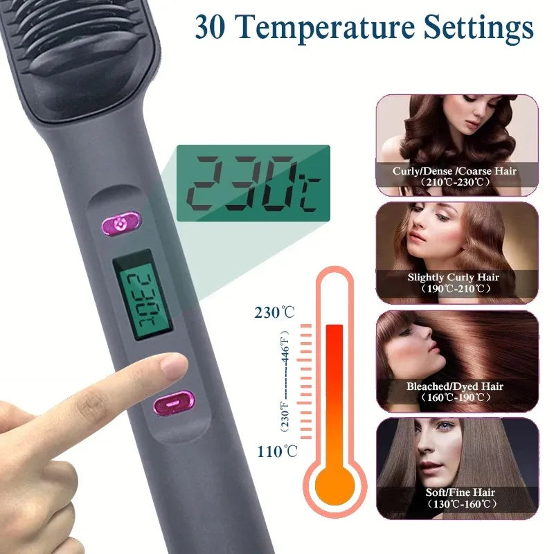 Electric Hot Comb Multifunctional Straight Hair