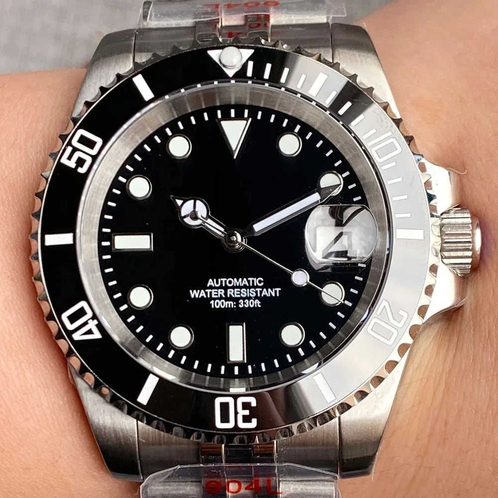 Miyota 8215 PT5000 Stainless Steel 40mm Dive Automatic Men Multi Shop24