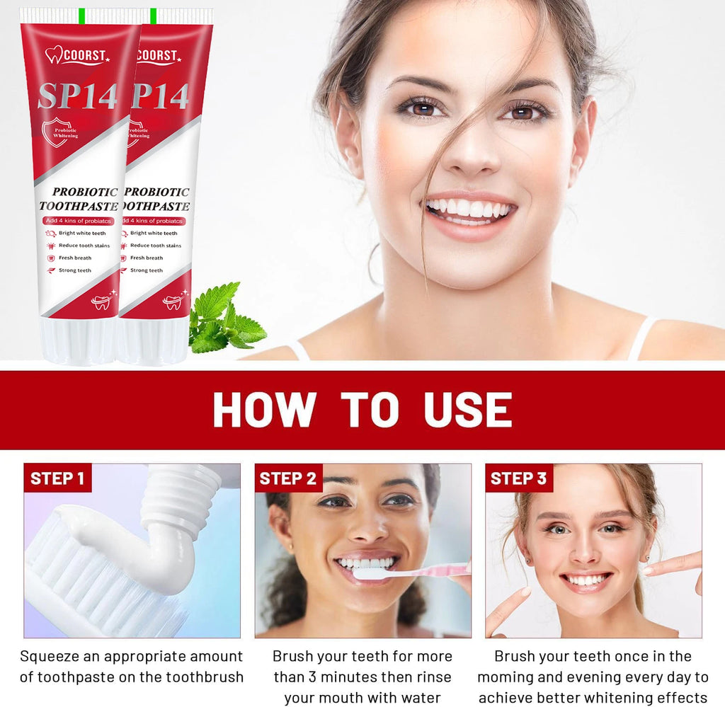 SP14 Ultra Whitening Brightening Toothpaste 1/2/3Pcs - Multi Shop24