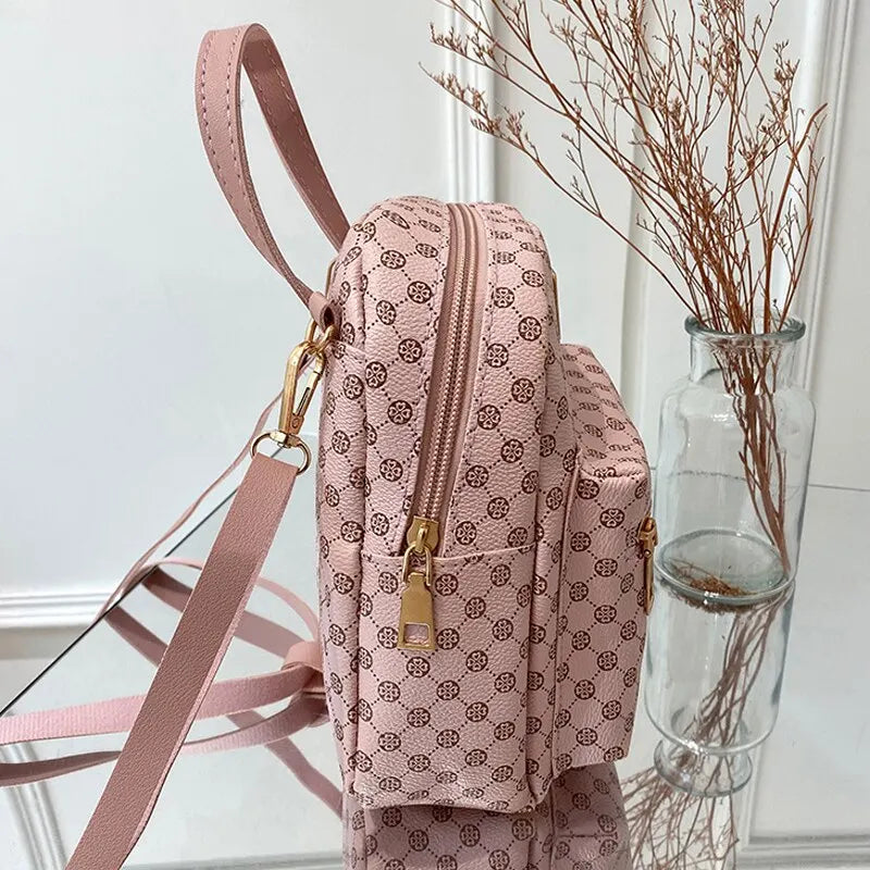Classic Women Backpack 2026 Fashion School Bags Female Daily Shopping Girl Backpacks Schoolbags MultiShop24