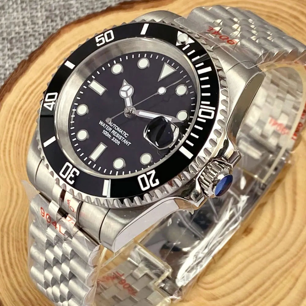 Miyota 8215 PT5000 Stainless Steel 40mm Dive Automatic Men Multi Shop24