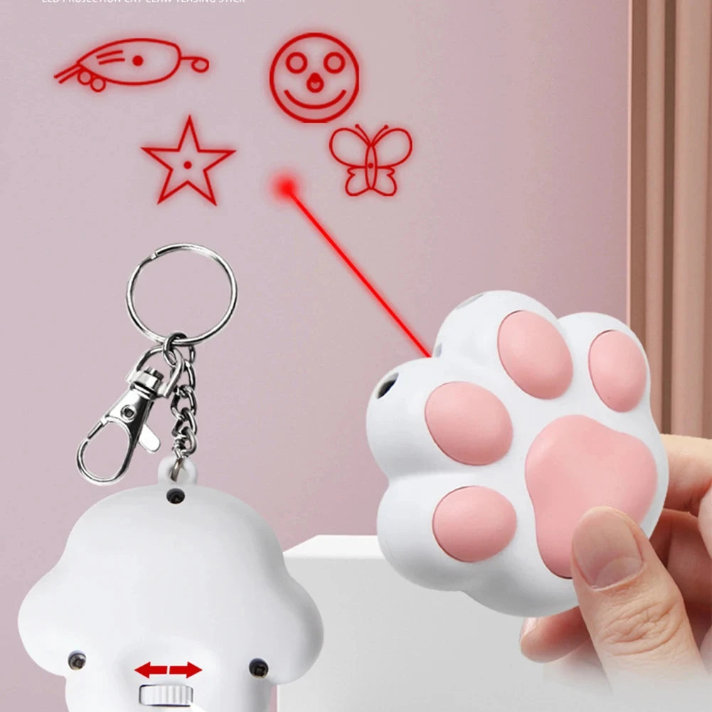 Funny Laser Pet Toys Rechargeable 5 Adjustable Patterns for Pet Dog Cats Multi Shop24