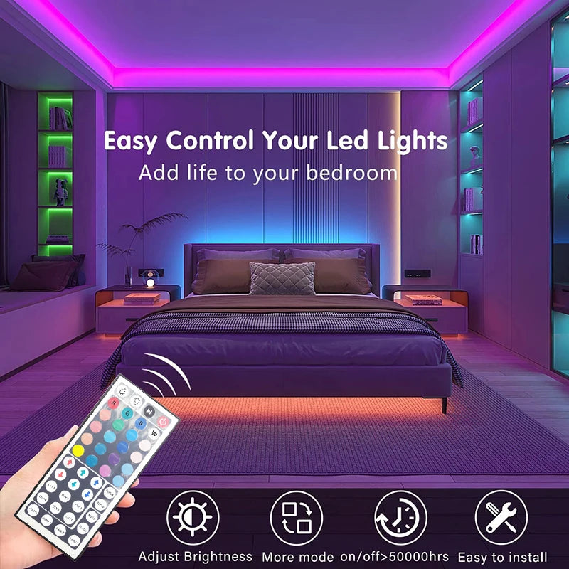 RGB Led Strip Lights 5m 10m 20m 25m Led Room Light Multi Shop24