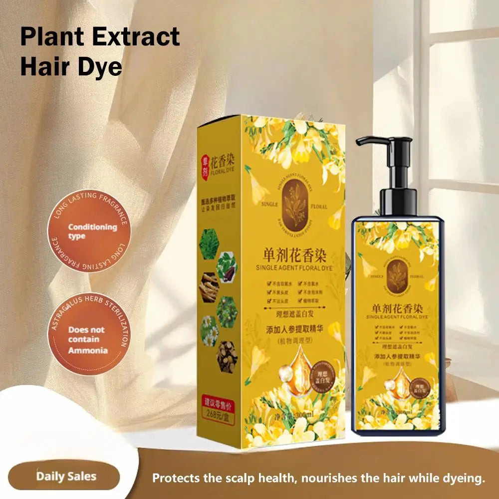Long Lasting Natural Hair Dye Shampoo