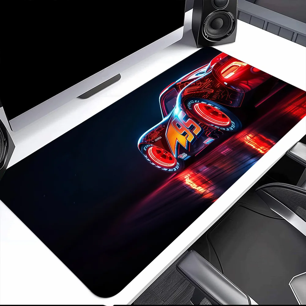 Cartoon Rayo Cute M-Mc-Queen 95 Car Mouse Pad Large Desk Mat Keyboard Multi Shop24