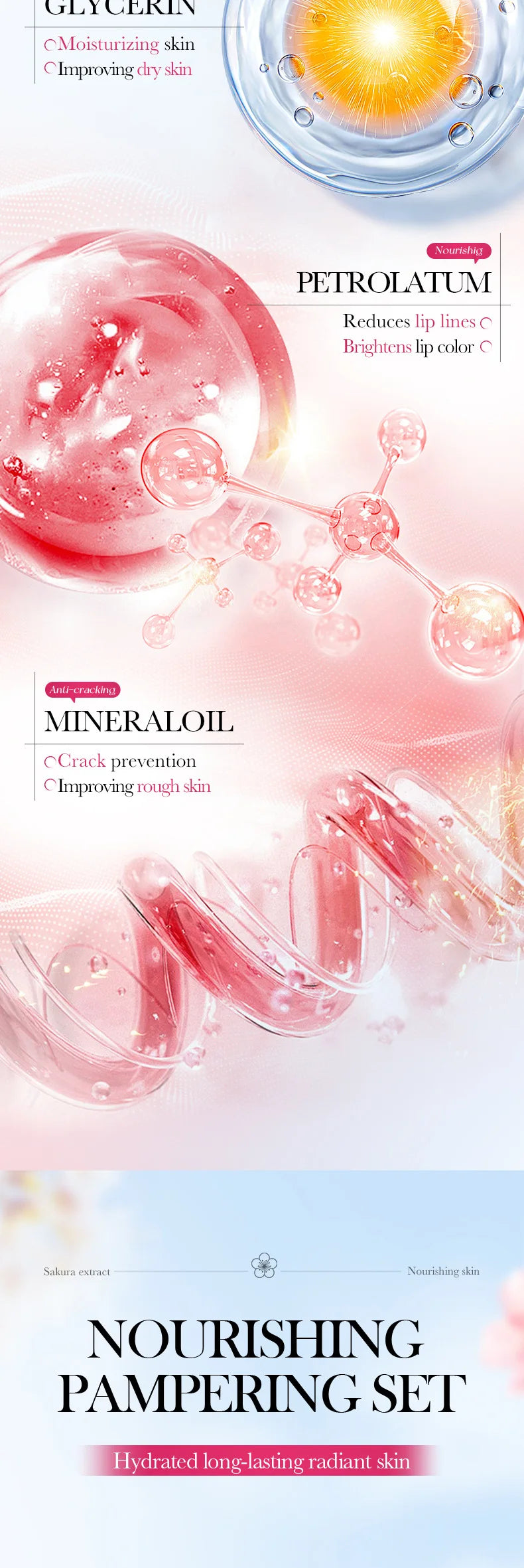 Sakura Winter Luxury Care Set - Intensely Hydrating