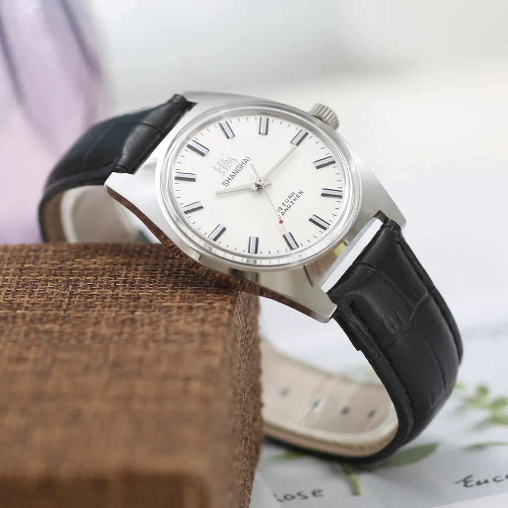 Shanghai Watches Sterile Dial Bauhaus Design 36mm Men's Multi Shop24