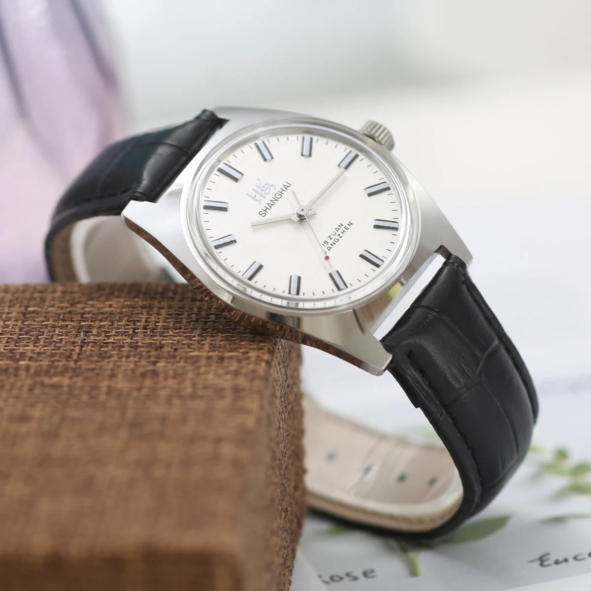 Shanghai Watches Sterile Dial Bauhaus Design 36mm Men's Multi Shop24