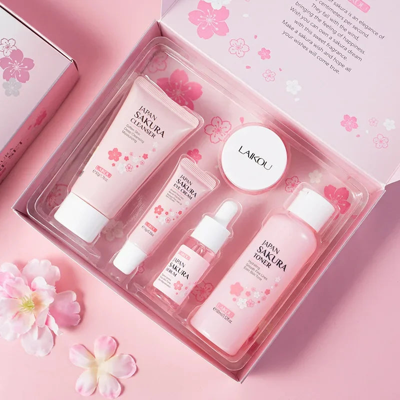 LAIKOU Sakura Kit Skin Care Sets Product  Korean Skincare Set