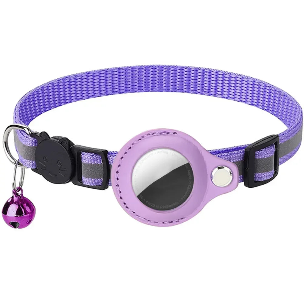 Reflective Cat Collar with Apple AirTag Holder Multi Shop24