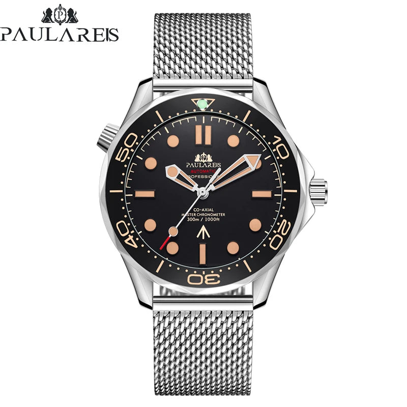 Classic Business Watch for Men Automatic Mechanical Watches Top Brand Luxury Stainless Steel Belt Mens Wristwatch Relogio Reloj Multi Shop24