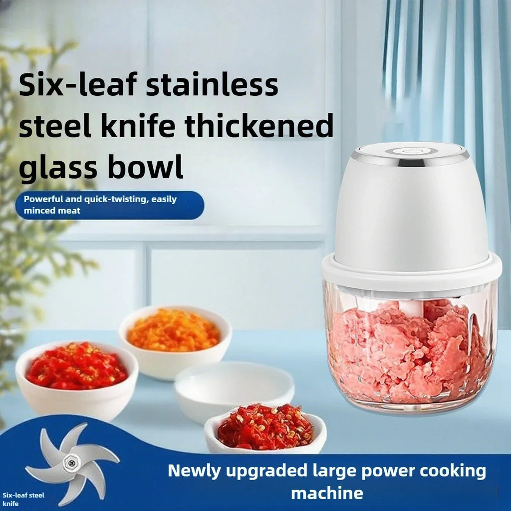 TINSOL 350ML Food Chopper Electric Meat Grinder Garlic Masher USB Multi Shop24