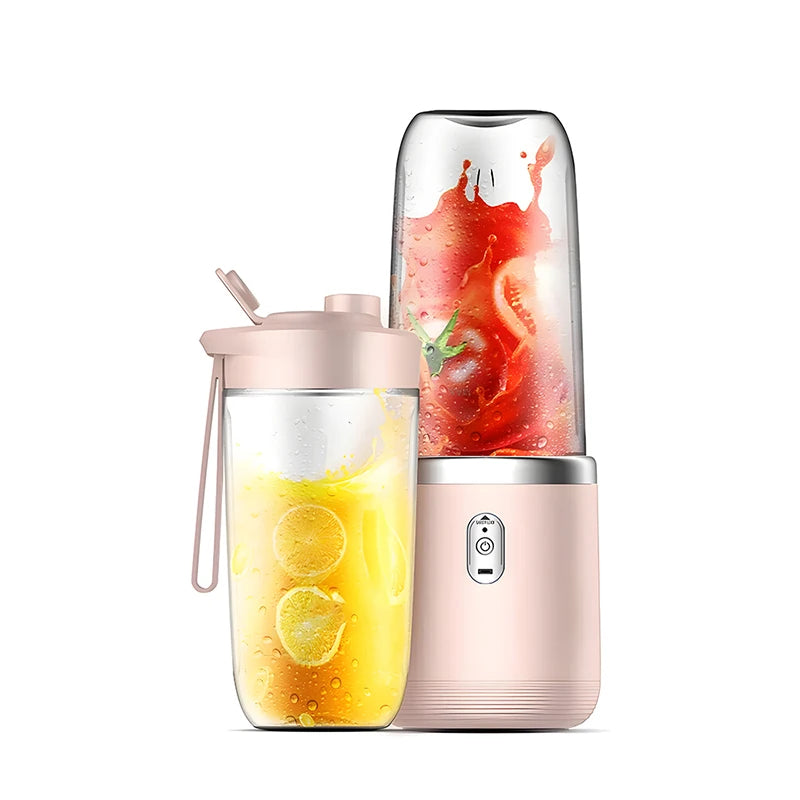 Portable Juicer Blender 400ml Electric Fruit Juicer USB Charging - Multi Shop24