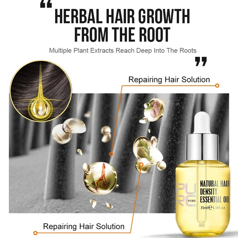 Hair Growth Oil Fast Hair Loss Treatment Smoothing Repair Damaged Hair