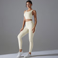 Yoga Set Women's tracksuit Women Fitness Crop Top Shockproof Sports - Multi Shop24