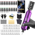 Tattoo Kit POSEIDON V5 Beautiful Tattoo Pen Kit For Permanent Makeup Tattoo Machine Kit Hot Tattoo Power Supply Tattoo Gun Kit MultiShop24