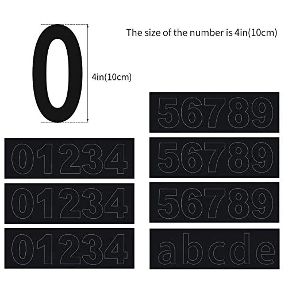 LED Solar House Number Light Waterproof Outdoor - Multi Shop24