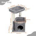 Cat Tree Tower for Indoor Cats with Private Cozy Cat Multi Shop24