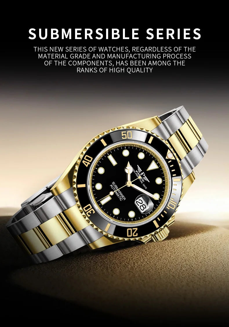 Reloj Hombre PINDU DESIGN Water Ghost Men Mechanical Wristwatch 40MM Luxury Multi Shop24