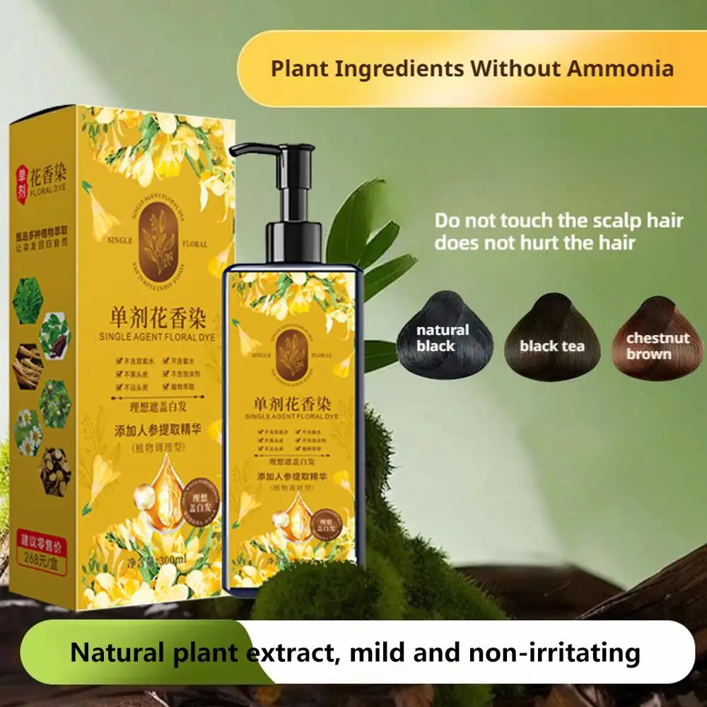 Long Lasting Natural Hair Dye Shampoo