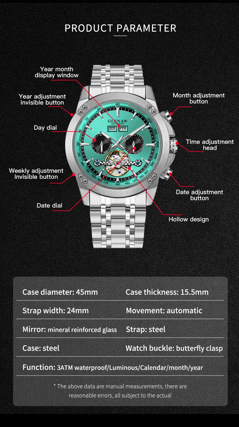 Glenaw high-end business fully automatic Multi Shop24