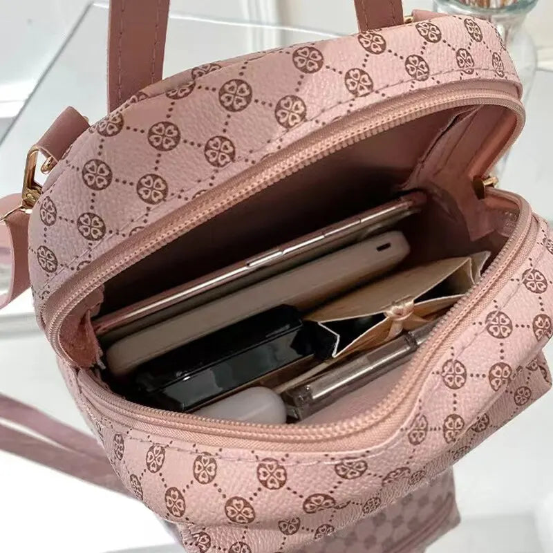 Classic Women Backpack 2026 Fashion School Bags Female Daily Shopping Girl Backpacks Schoolbags MultiShop24