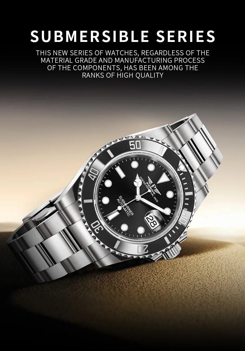 Reloj Hombre PINDU DESIGN Water Ghost Men Mechanical Wristwatch 40MM Luxury Multi Shop24