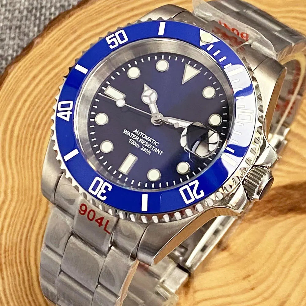 Miyota 8215 PT5000 Stainless Steel 40mm Dive Automatic Men Multi Shop24