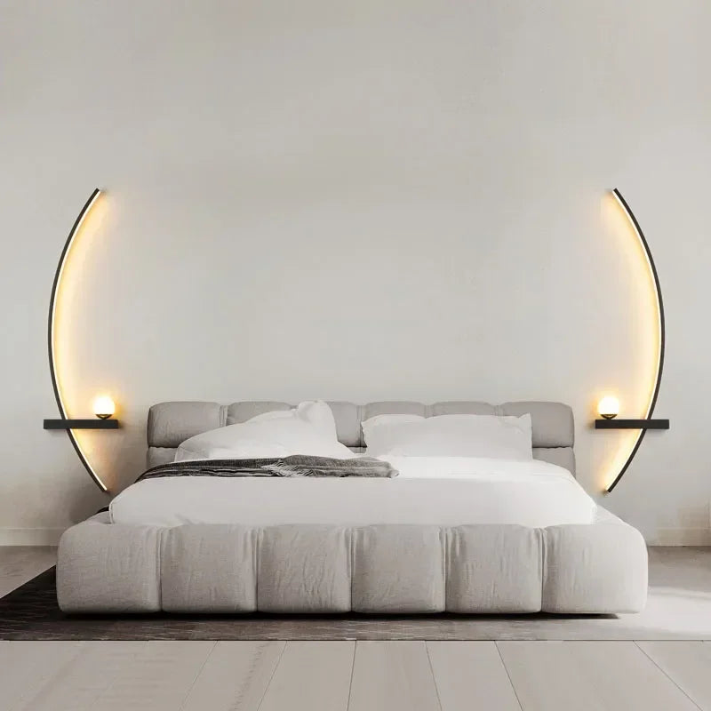 Modern LED Wall Lamp Stripes Wall Sconce for Bedroom Bedside Living Room - Multi Shop24