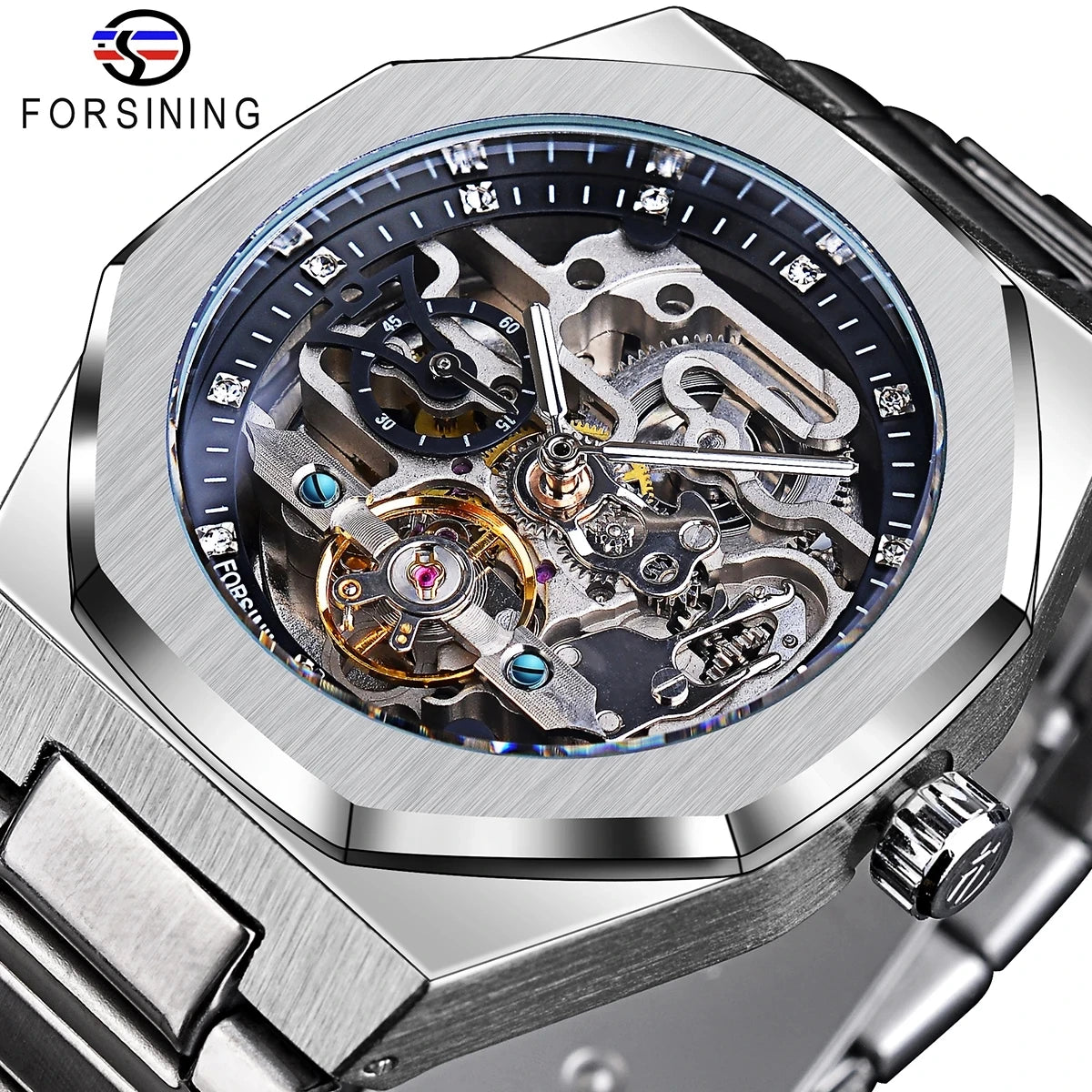 Forsining Casual Automatic Mechanical Watch for Men Multi Shop24