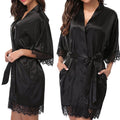 Women's Underwear Glossy Robe Pajamas Ice Silk plus Size Nightgown Homewear Fashion Trend 2026 MultiShop24