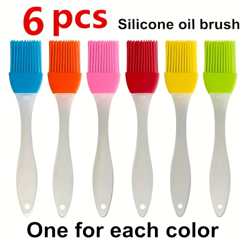 Flour pastry brush can be disassembled silicone cake brush Baking - Multi Shop24