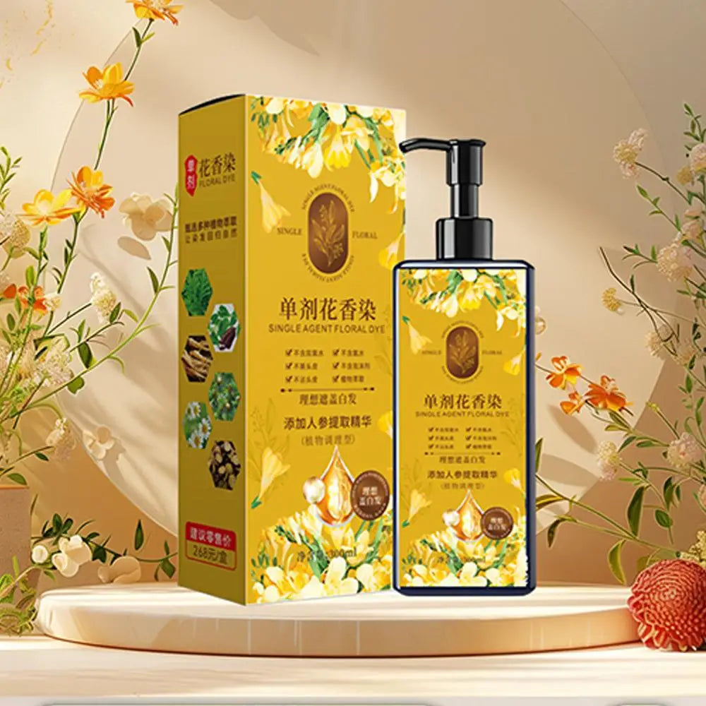 Long Lasting Natural Hair Dye Shampoo