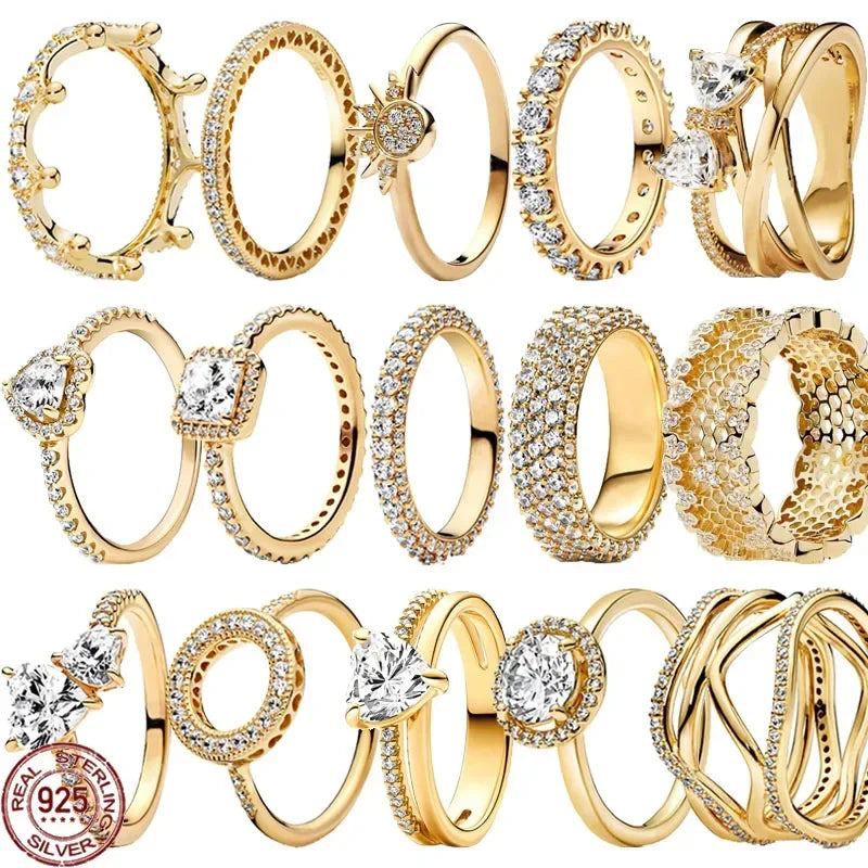 gold  jewelry gift Hot selling 925 sterling silver exquisite - Multi Shop24