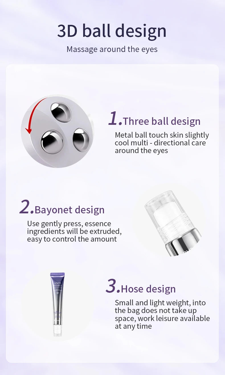 Anti Wrinkle Anti Dark Circle Eye Cream Roller