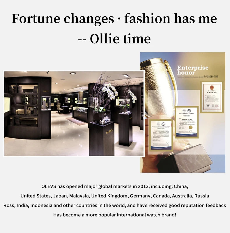 OLEVS 6638 TOP Brand Automatic Mechanical Watch for Men Multi-function Multi Shop24