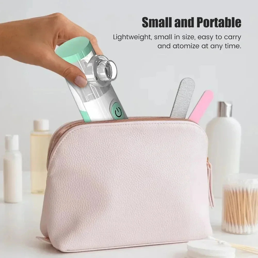 Outdoor Portable Kids Adult Saving Emergency Device Nebulizer Silent Mesh Mini First Aid Kit Handheld Asthma Inhaler Atomizer Multi Shop24