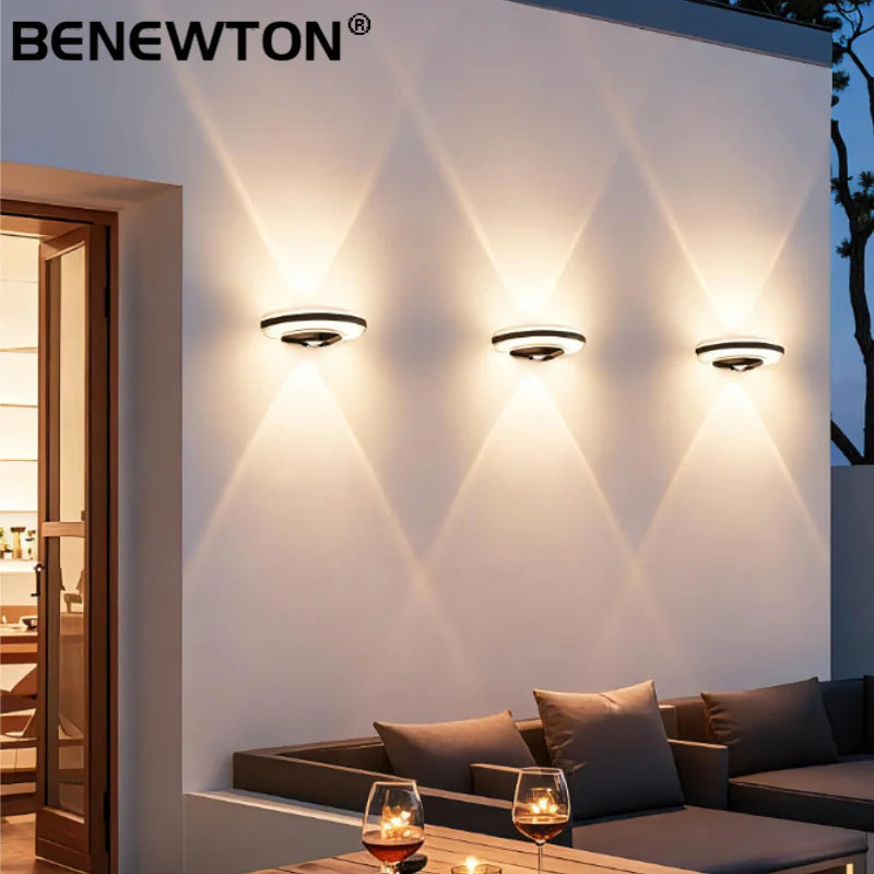 LED Outdoor Wall Light IP65 Waterproof Aluminum Surface Mounted Modern - Multi Shop24