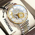 POEDAGAR Top Luxury Man Wristwatch Luminous Hollow Multi Shop24