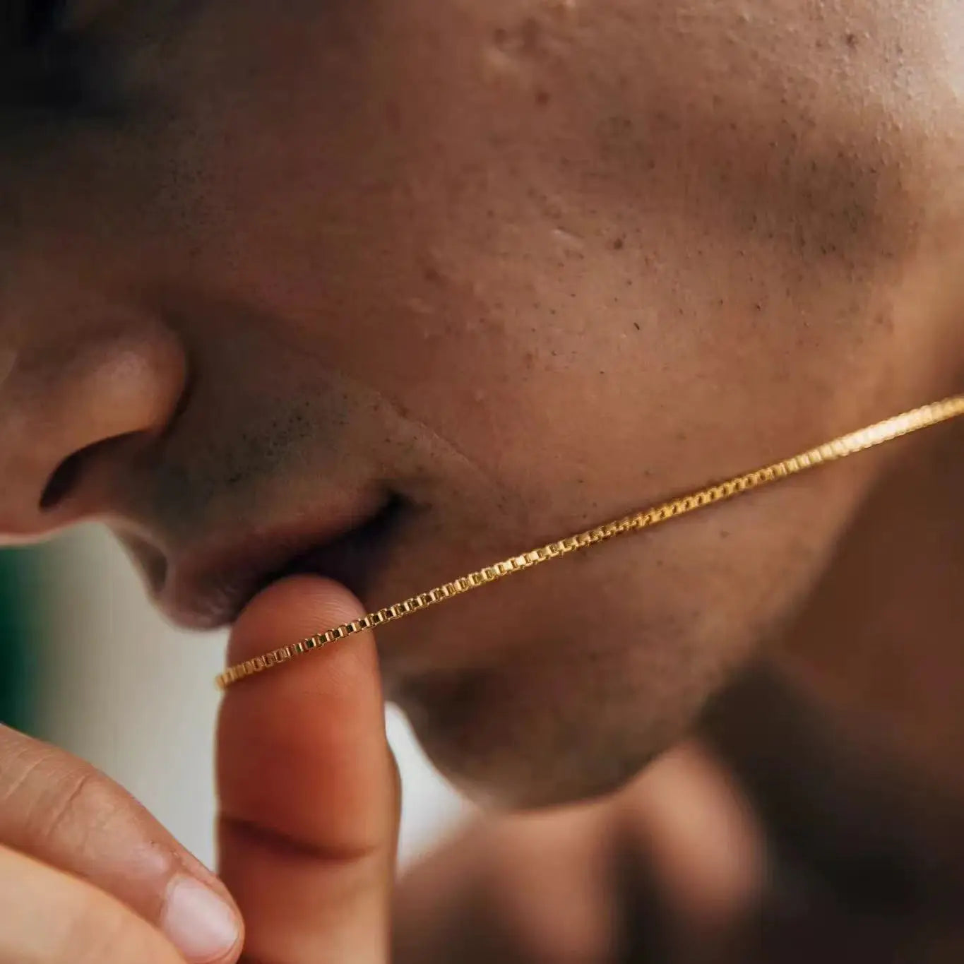 1.2mm Simple Stainless Steel Box Chain Necklace Gold Color Titanium Steel Men Necklace Fashion Women Jewelry Trend Accessories - Multi Shop24