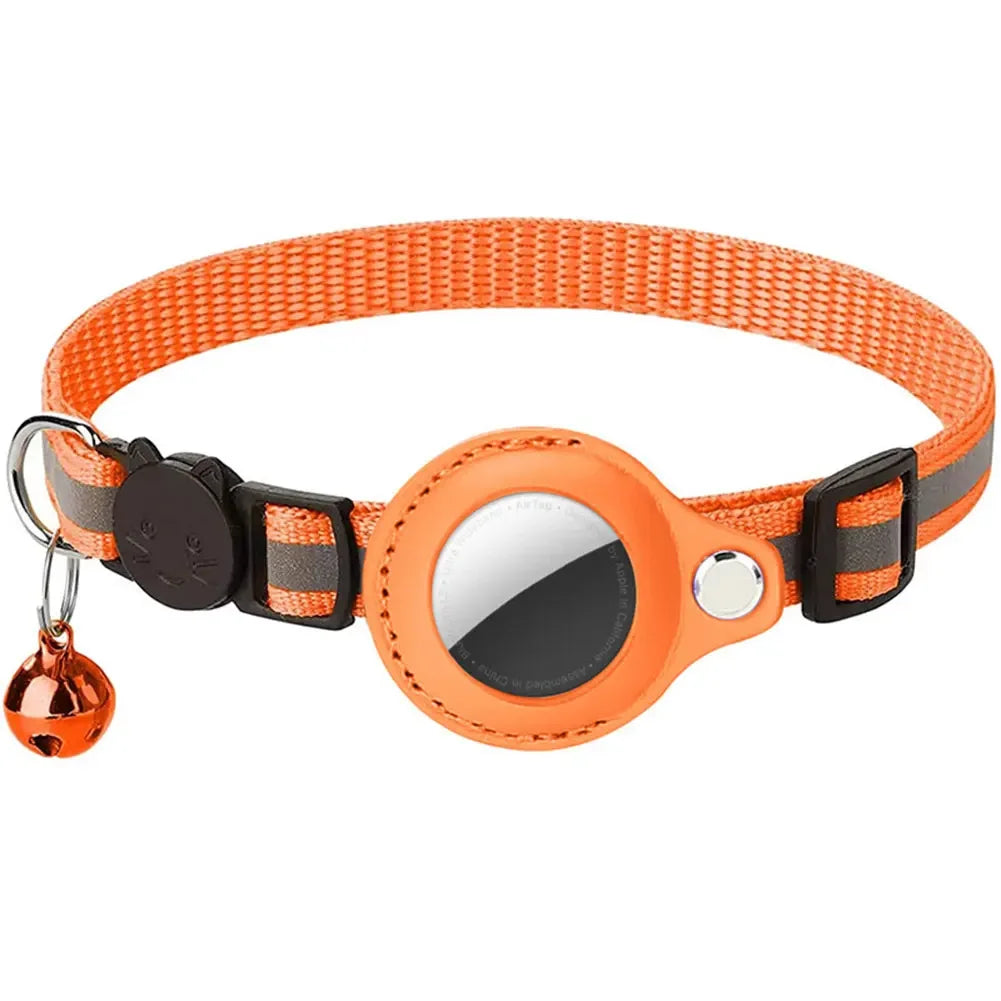 Reflective Cat Collar with Apple AirTag Holder Multi Shop24
