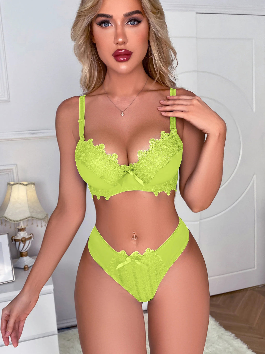 New Sexy Lace Women Bra Set Push Up Brassiere Female Underwear Bra and Panties Set MultiShop24